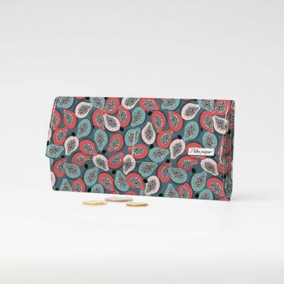 PAPAYE BIS Portafoglio in cartone Tyvek® XL / Portafoglio con pochette