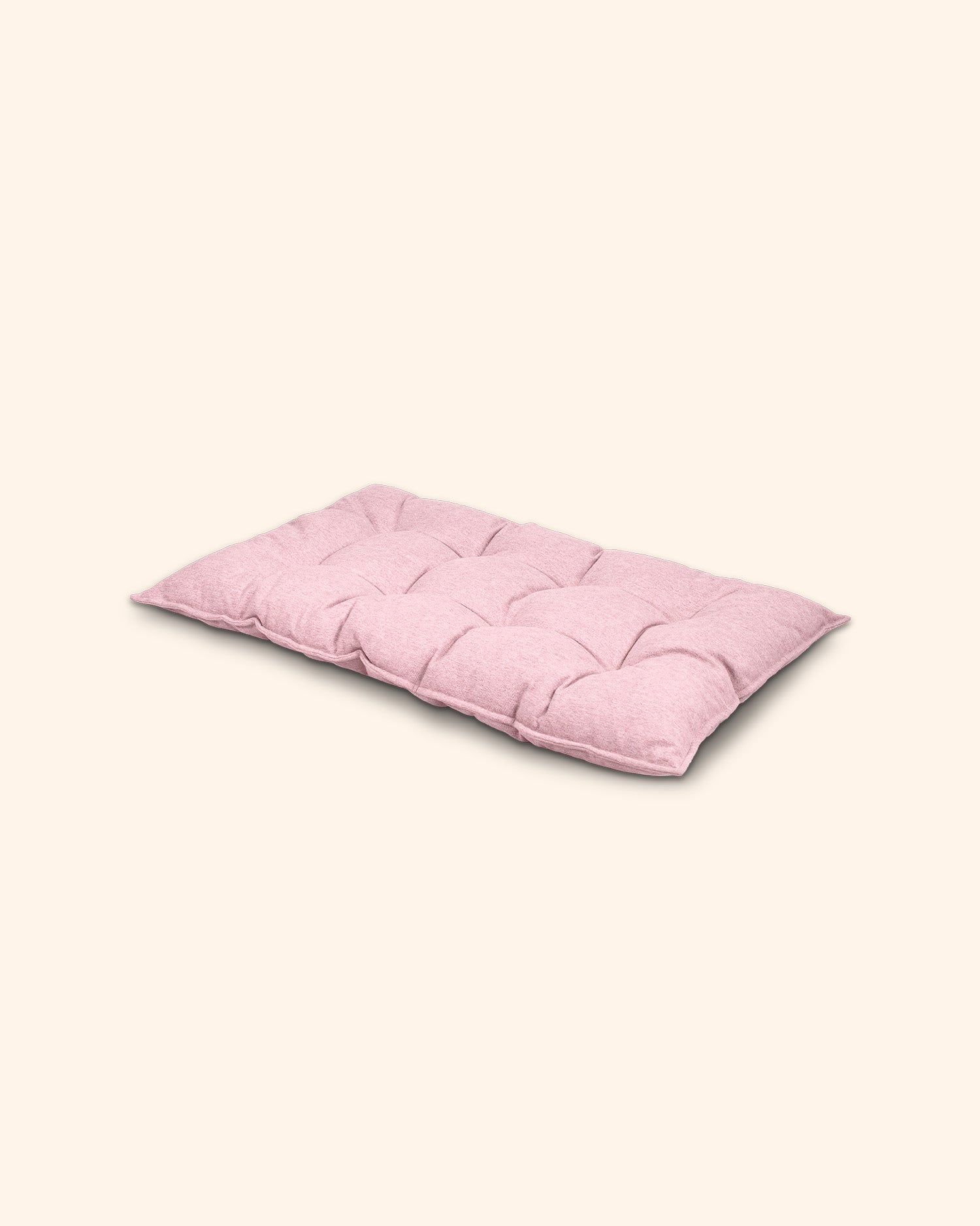 Cojín de suelo acolchado VIENO | rosa claro