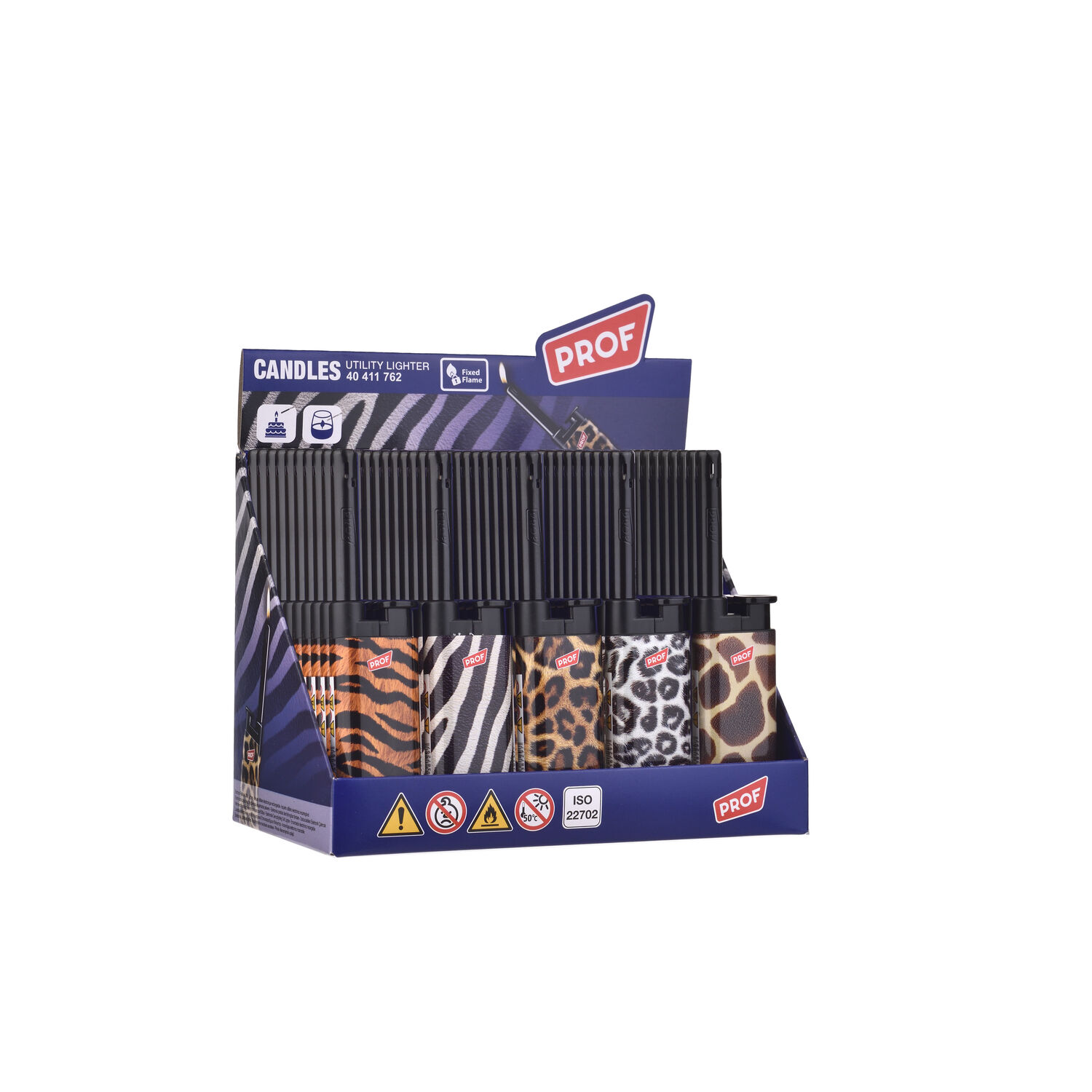 Briquets Longs Animal x25