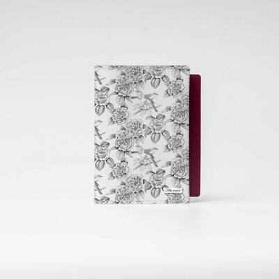 BIRDS LIKE FLOWERS Tyvek® travel and vaccination passport cover