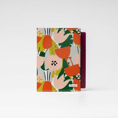 Funda para pasaporte de viaje y vacunación BLOSSOM Tyvek®