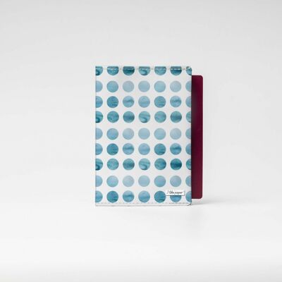 BLUE SHADES Tyvek® travel and vaccination passport cover