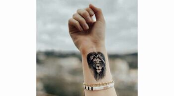 Tatouage éphémère : Lion 2