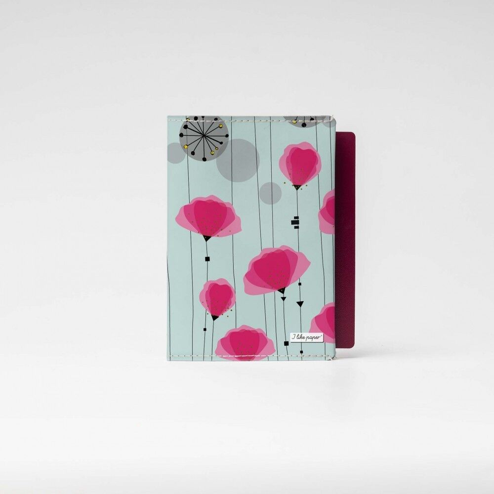 Etui passeport voyage et vaccination COQUELICOT Tyvek®