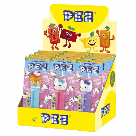 Pez Hello Kitty Figurine + 1 Refill – Pack of 12