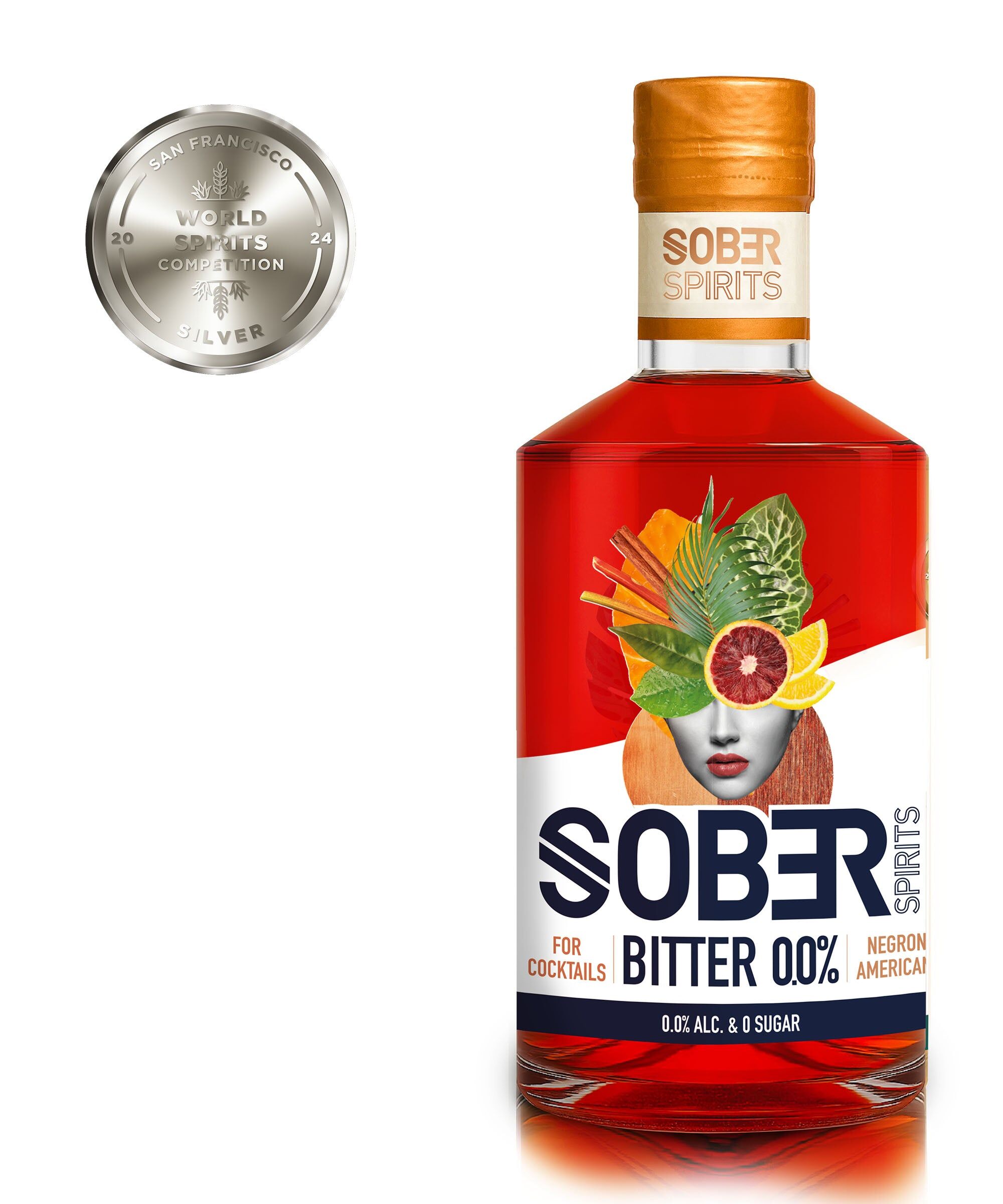 Sober Spirits Bitter 0.0% - Non-Alcoholic Spirits
