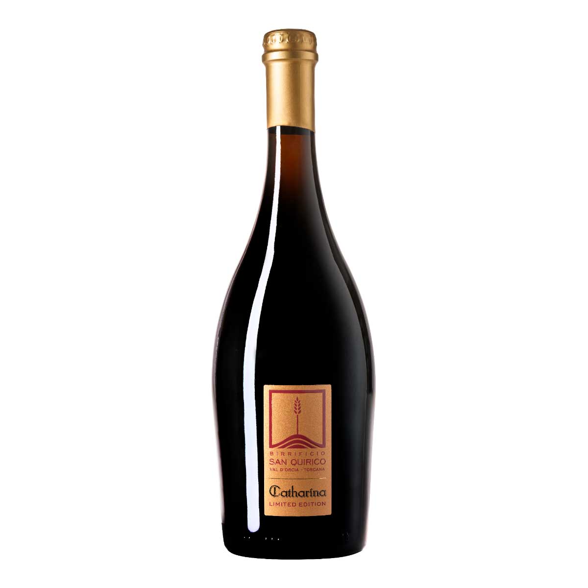 Premium Italian BEER CATHARINA - Double Malt Amber Pale Ale - 6% ABV