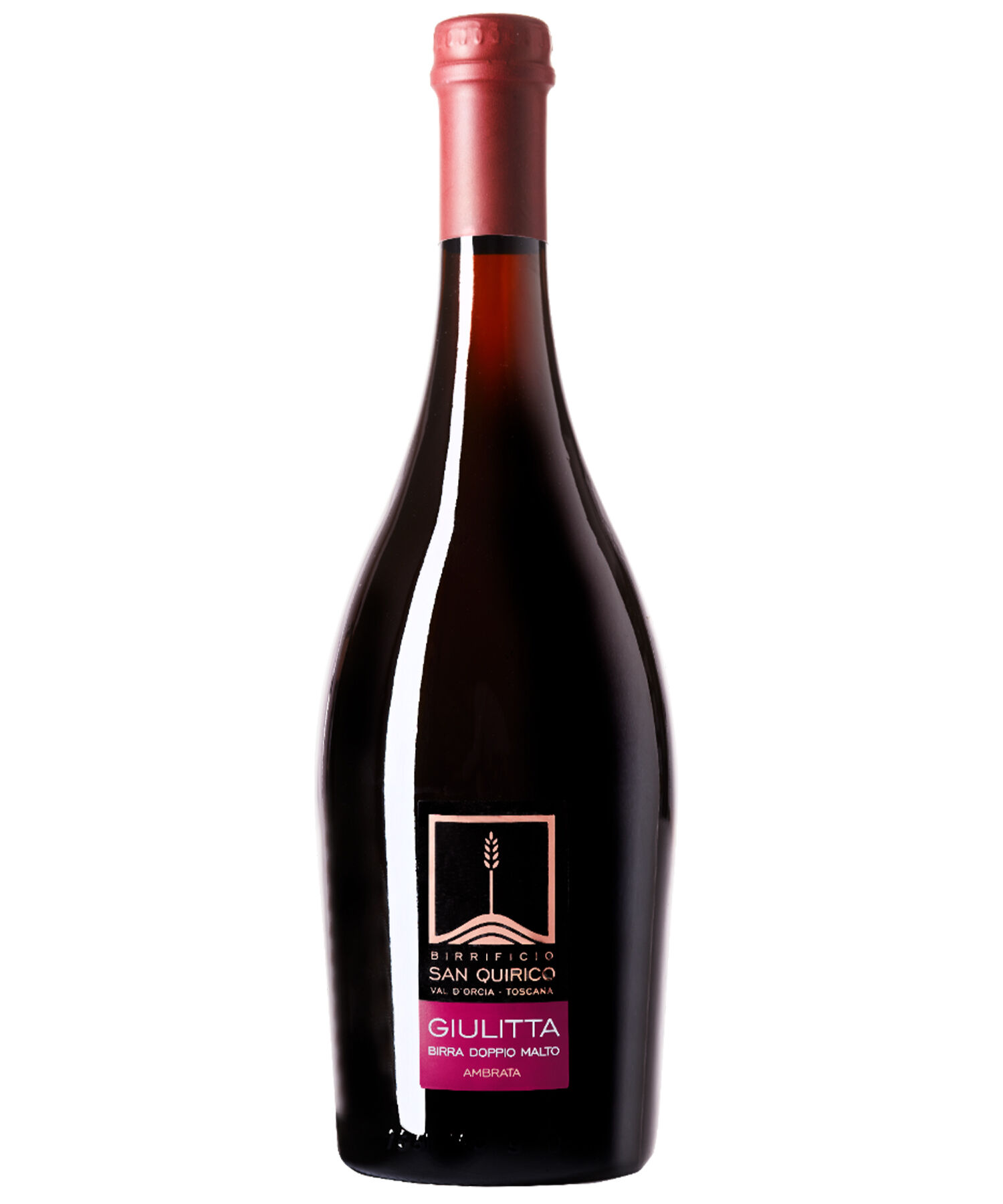 Premium Italian BEER GIULITTA - Double Malt Amber Pale Ale - 6% ABV