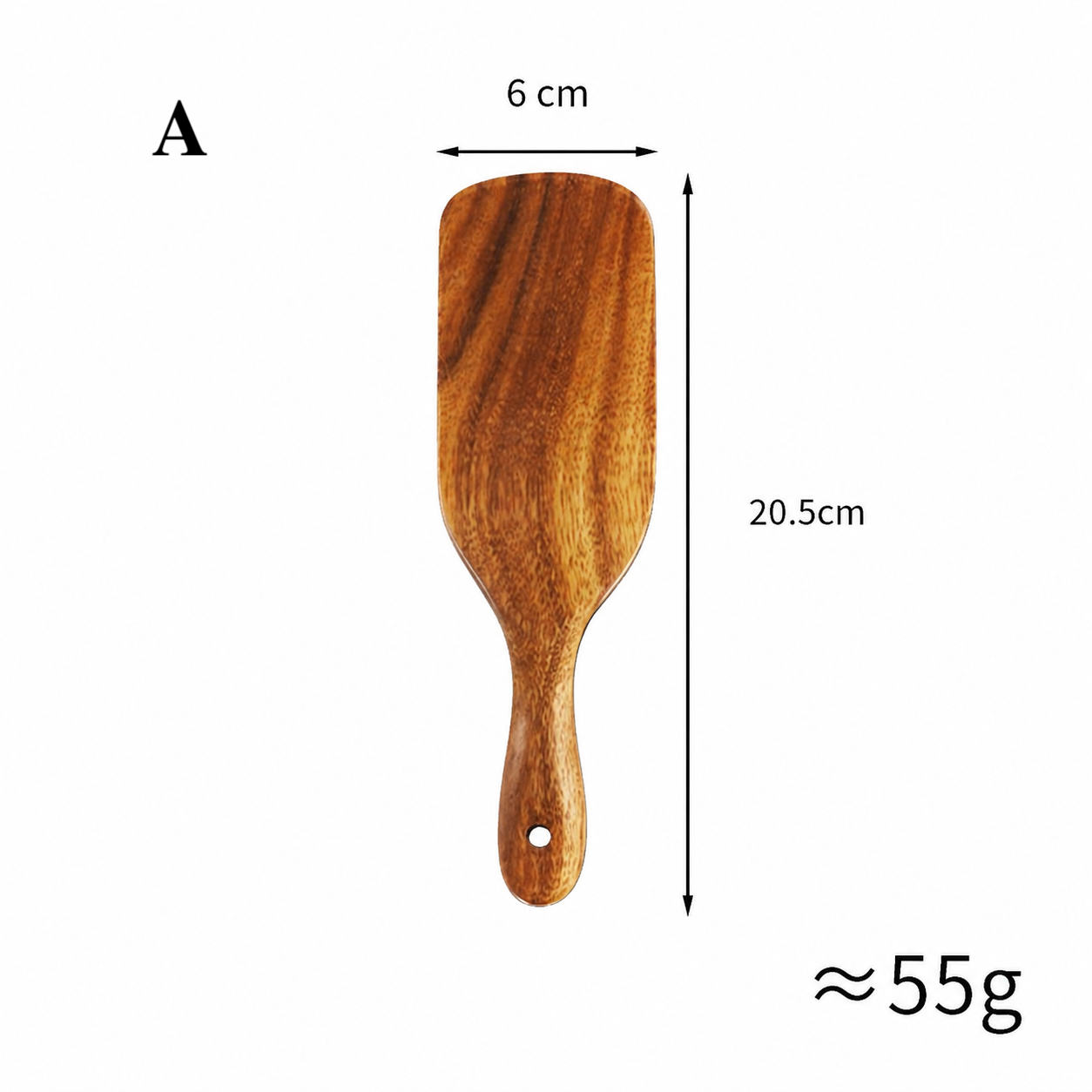 Acacia Wood Spatula Set Natural Wooden Cooking Utensil