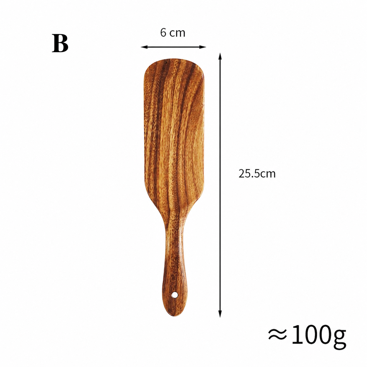 Acacia Wood Spatula Set Natural Wooden Cooking Utensil