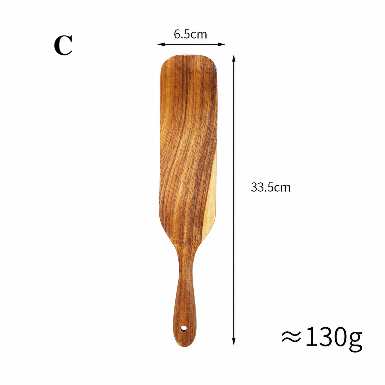 Acacia Wood Spatula Set Natural Wooden Cooking Utensil