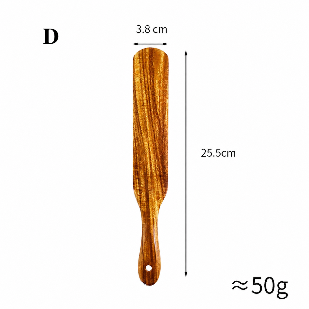 Acacia Wood Spatula Set Natural Wooden Cooking Utensil