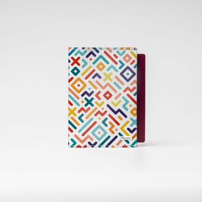 GEOMETRICAL STRIPES III Tyvek® travel and vaccination passport cover