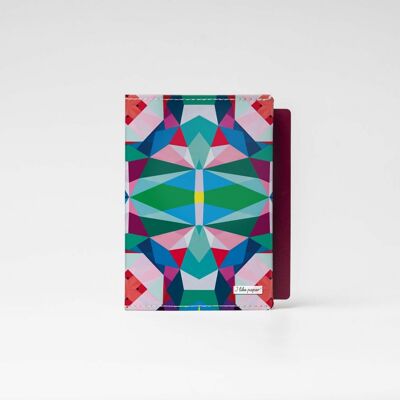 GEOMETRICAL1 Funda para pasaporte de viaje y vacunación Tyvek®