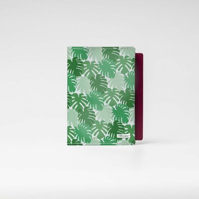 GREEN JUNGLE Tyvek® travel and vaccination passport cover