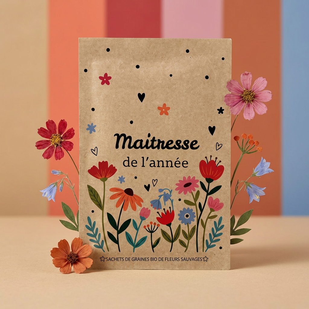 Seed packet with message - Teacher of the Year