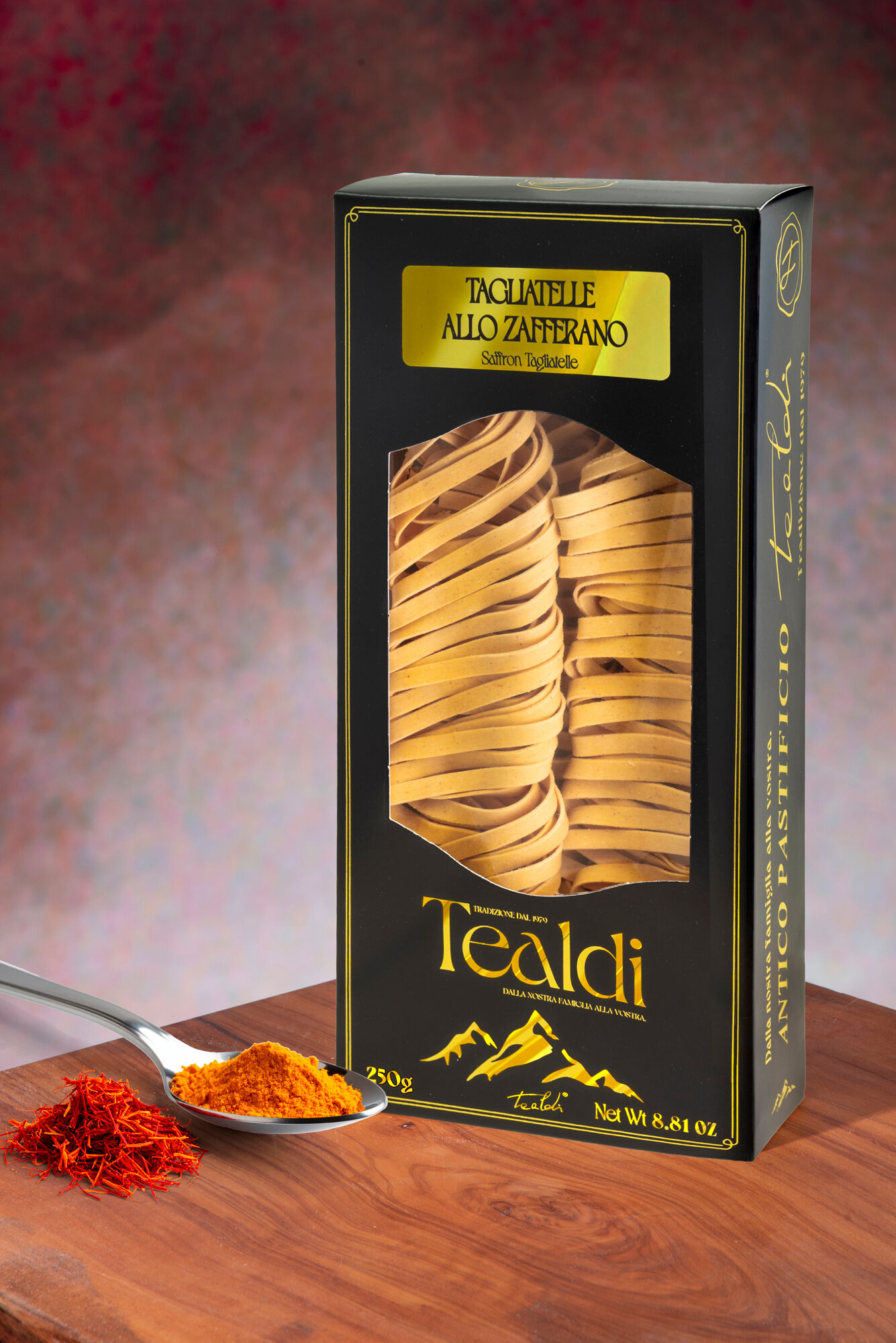 Tagliatelle mit Safran, 250 g Packung