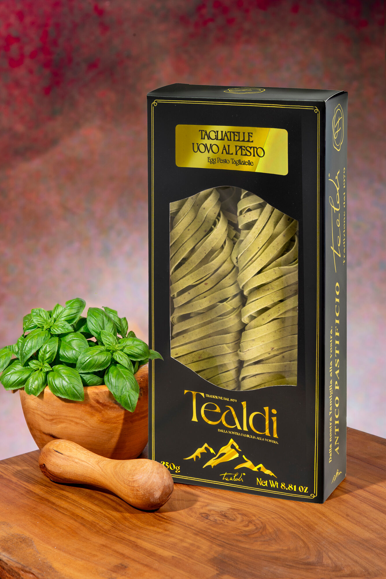 Eier-Tagliatelle mit Pesto, 250 g Packung