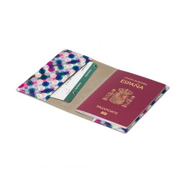 Couverture de passeport de voyage et de vaccination MULTIPLY Tyvek® 2