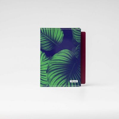 PALMS GREEN Tyvek® travel and vaccination passport cover