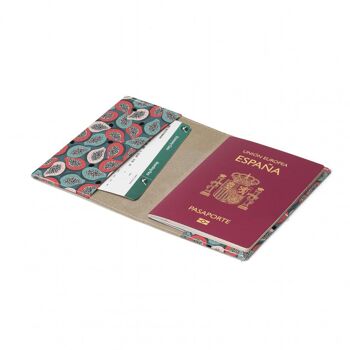 Housse passeport voyage et vaccination PAPAYE BIS Tyvek® 2