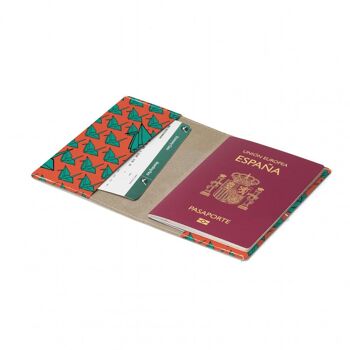 PAPIER FLYER Couverture de passeport de voyage et de vaccination Tyvek® 2