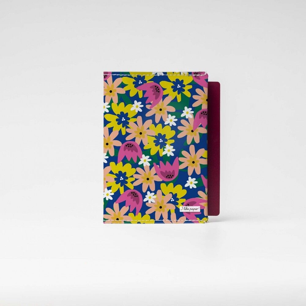 PODER DE LA FLOR Tyvek® Reise- und Impfpasshülle