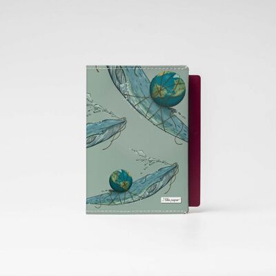SAVE THE PLANET Tyvek® travel and vaccination passport cover