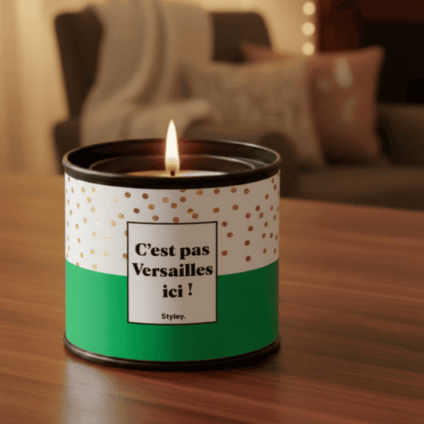 This isn't Versailles!- Scented Candle - Gold Finish