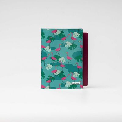 TROPICAL HEAT Tyvek® travel and vaccination passport cover