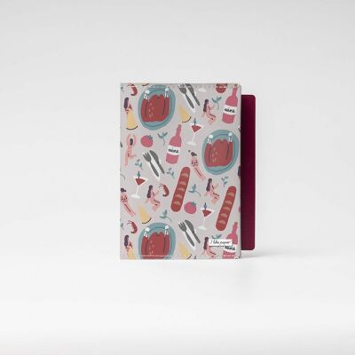 WINE & DINE Tyvek® travel and vaccination passport cover