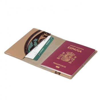 Couverture de passeport de voyage et de vaccination en Tyvek® WORLD TRAVELLER 2