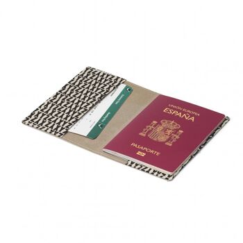 Couverture de passeport de voyage et de vaccination XYZ Tyvek® 2