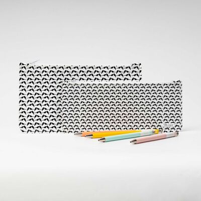 BLACK SPARROW Tyvek® pencil case with zip