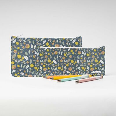 BLUE LEMONADE Tyvek® pencil case with zip