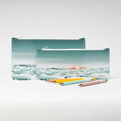 CLOUDS Tyvek® pencil case with zip