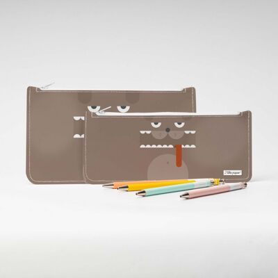 DOG Tyvek® pencil case with zip