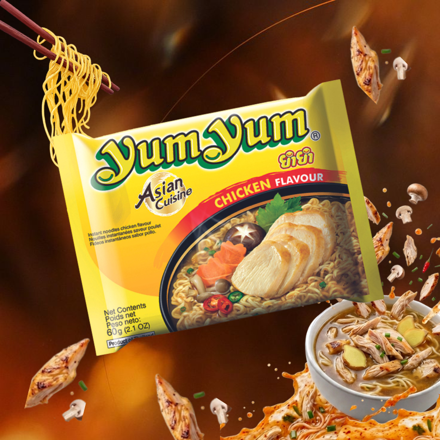 Buy wholesale YumYum – Instant Noodles with Shoyu Chicken – 60g (x30)