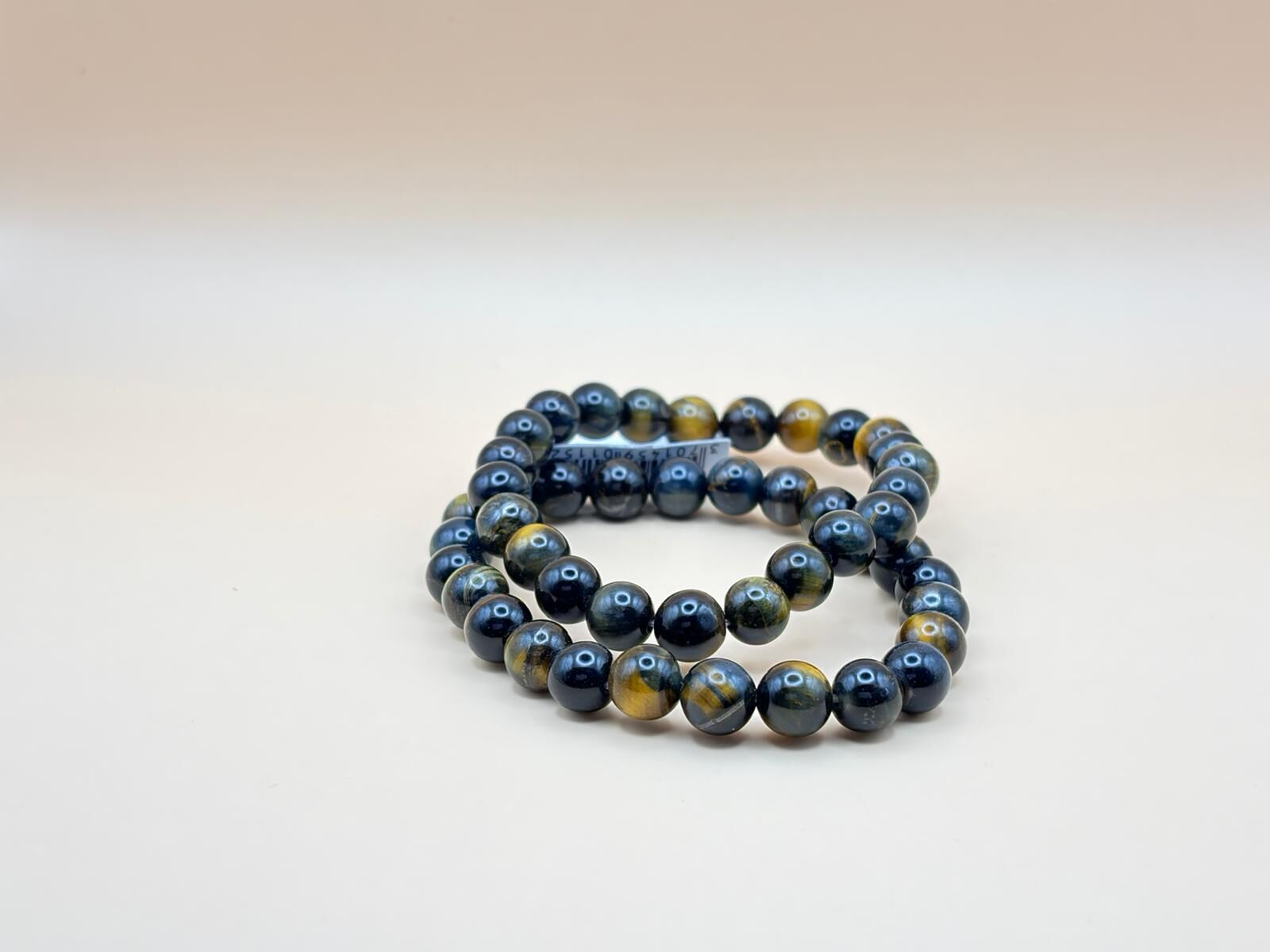 BRACELET PIERRE RONDE OEIL DE FAUCON