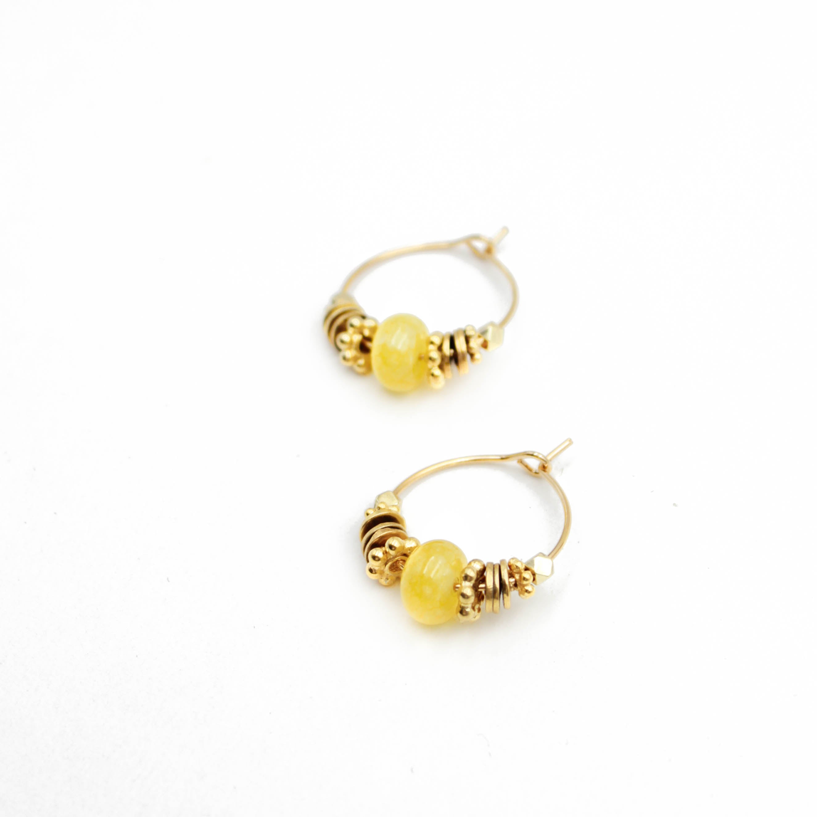 Hoop earrings - CHARLINE