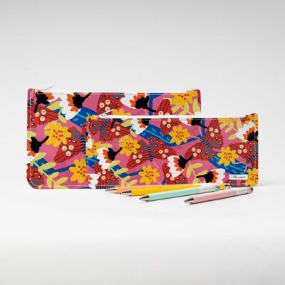 Estuche con cremallera MARIPOSA Tyvek®