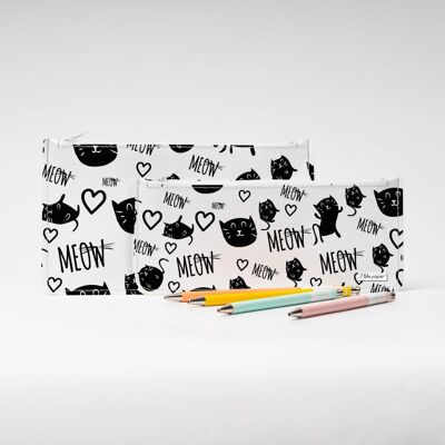 MEOW Tyvek® pencil case with zipper