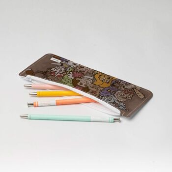 Trousse à crayons MONSTERMASHUP Tyvek® avec fermeture éclair 3