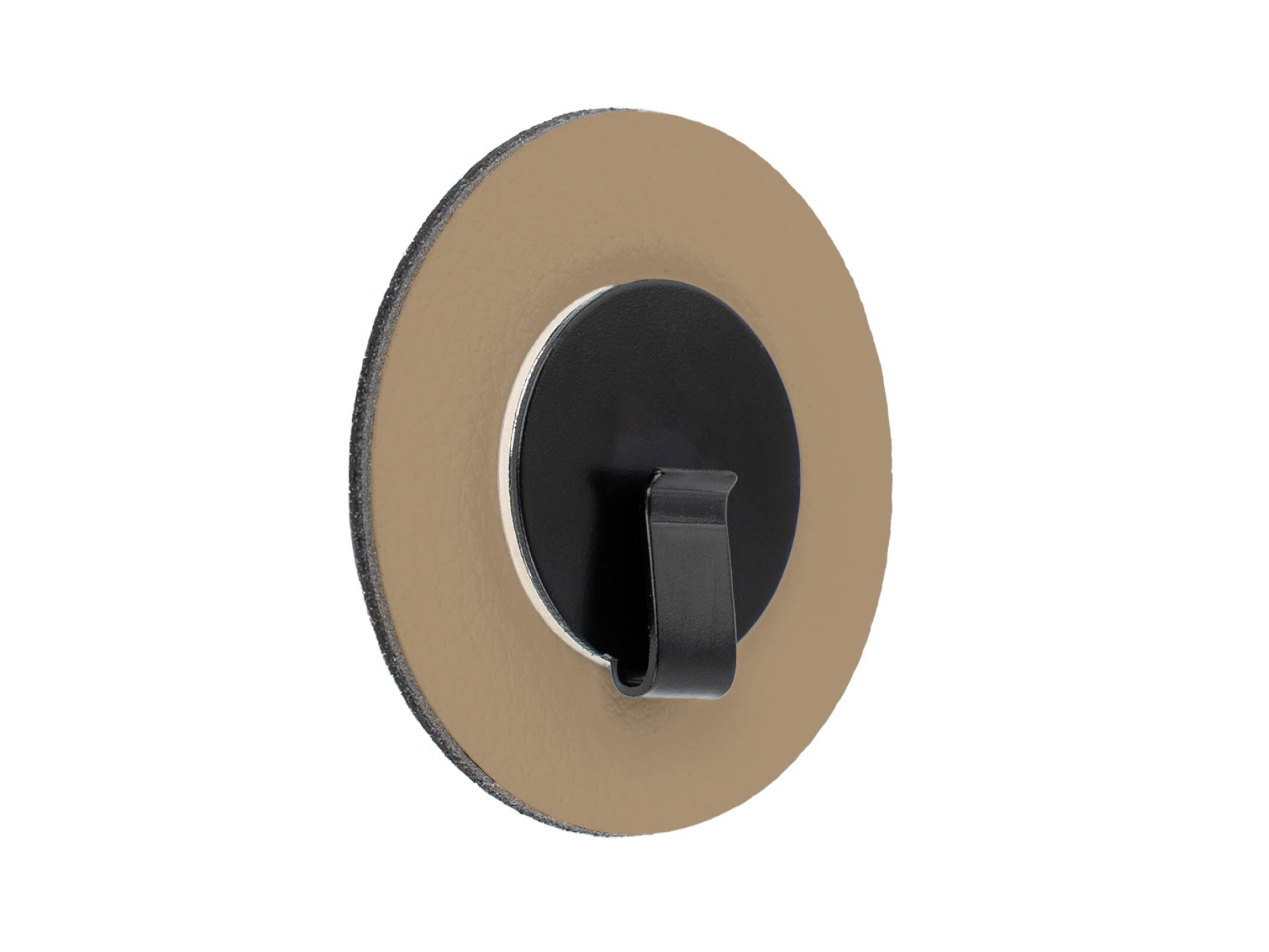 CLEVER BLACK magnetic hooks incl.BEIGE pad