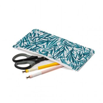 Trousse à crayons PALM LEAFS Tyvek® avec fermeture éclair 2