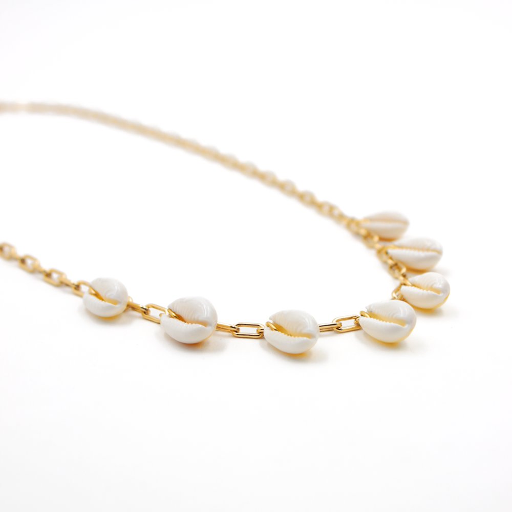 Cowrie shell necklace - EVE