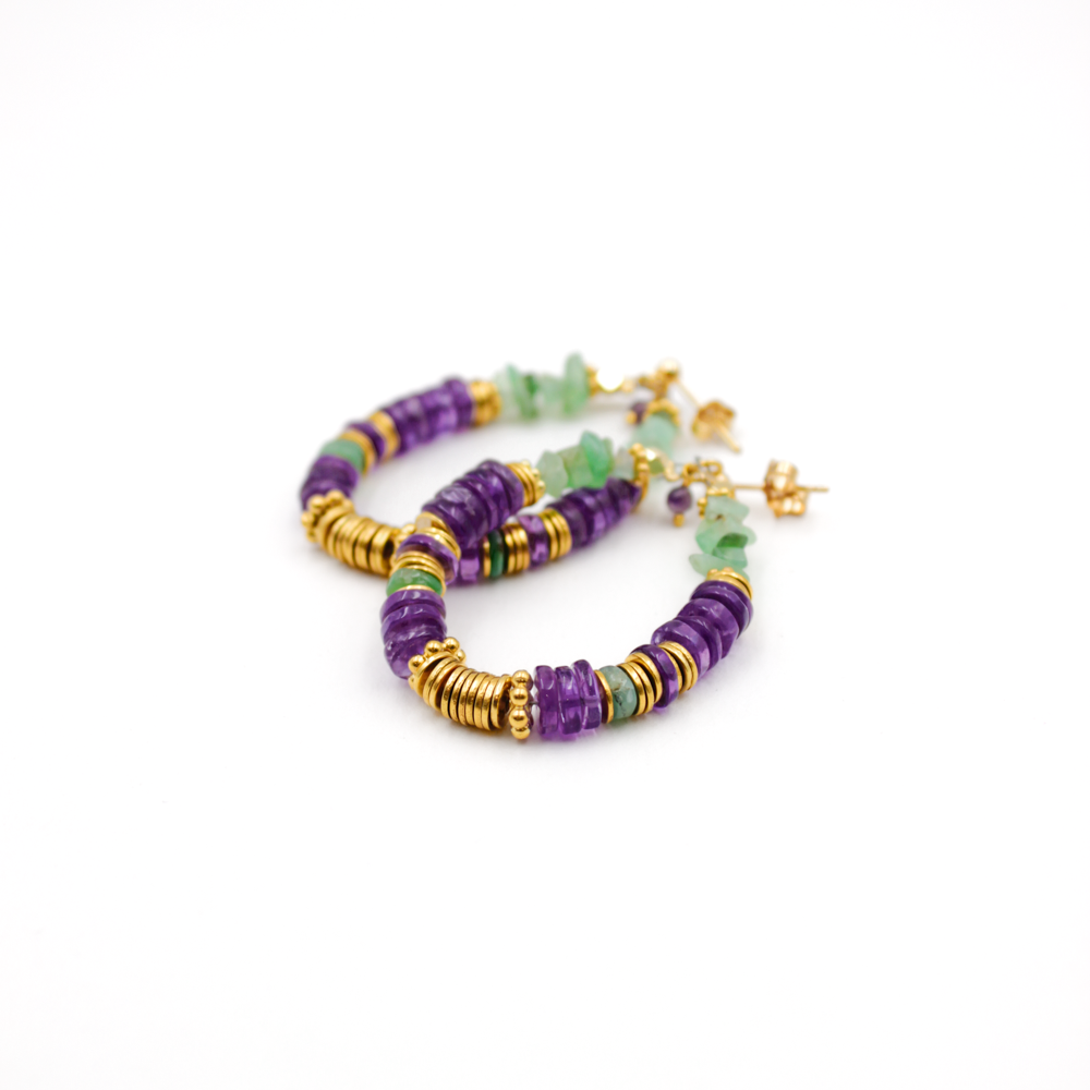 Heishi earrings - MARGAUX
