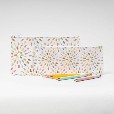 POPSICLE Tyvek® pencil case with zipper