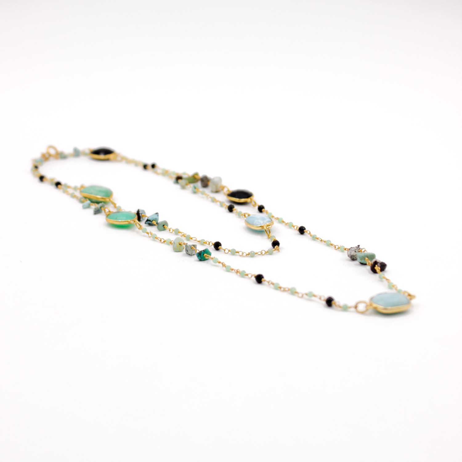 Multi-stone necklace - ALBA
