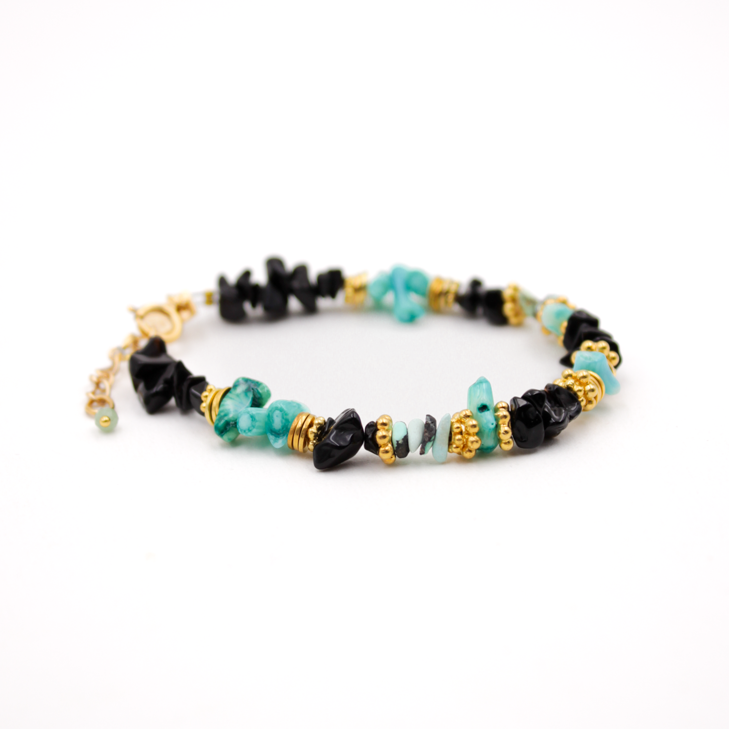Heishi and crunch bracelet - ALBA